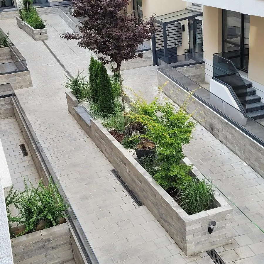 Studio 10 - Catedral Residence Bucharest - Free Parking Apartament
